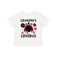 thumbnail image 1 of Inktastic Valentine's Day Grandpa's Lovebug Boys or Girls Toddler T-Shirt, 1 of 5