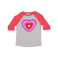 thumbnail image 1 of Inktastic Valentine's Day Heart in Purple, Pink, and Red Boys or Girls Toddler T-Shirt, 1 of 5
