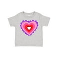 thumbnail image 1 of Inktastic Valentine's Day Heart in Purple, Pink, and Red Boys or Girls Toddler T-Shirt, 1 of 5