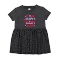 thumbnail image 1 of Inktastic Valentine's Day I'm My Daddy's Girl and My Mommy's World Girls Baby Dress, 1 of 5