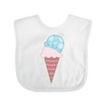 thumbnail image 1 of Inktastic Valentine's Day Ice Cream Cone Boys or Girls Baby Bib, 1 of 4