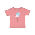 thumbnail image 1 of Inktastic Valentine's Day Ice Cream Cone Boys or Girls Baby T-Shirt, 1 of 5