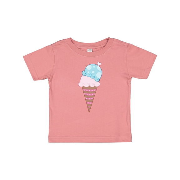 Inktastic Valentine's Day Ice Cream Cone Boys or Girls Baby T-Shirt