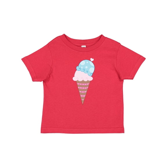 Inktastic Valentine's Day Ice Cream Cone Boys or Girls Baby T-Shirt