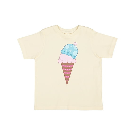 Inktastic Valentine's Day Ice Cream Cone Boys or Girls Toddler T-Shirt