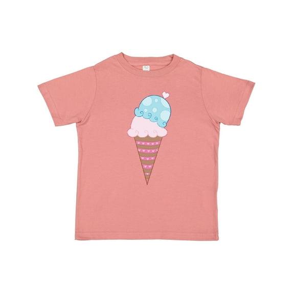 Inktastic Valentine's Day Ice Cream Cone Boys or Girls Toddler T-Shirt