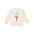 thumbnail image 1 of Inktastic Valentine's Day Ice Cream Cone Toddler Sweatshirt, 1 of 4