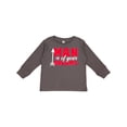 thumbnail image 1 of Inktastic Valentine's Day Man of your Dreams with a Heart and Arrow Boys or Girls Long Sleeve Toddler T-Shirt, 1 of 5