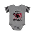thumbnail image 1 of Inktastic Valentine's Day Mimi's Lovebug Boys or Girls Baby Bodysuit, 1 of 4