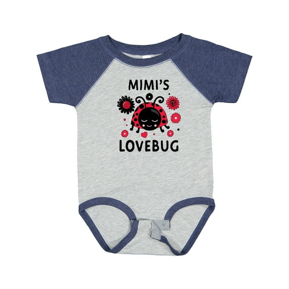 Inktastic Valentine's Day Mimi's Lovebug Boys or Girls Baby Bodysuit
