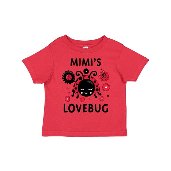 Inktastic Valentine's Day Mimi's Lovebug Boys or Girls Toddler T-Shirt
