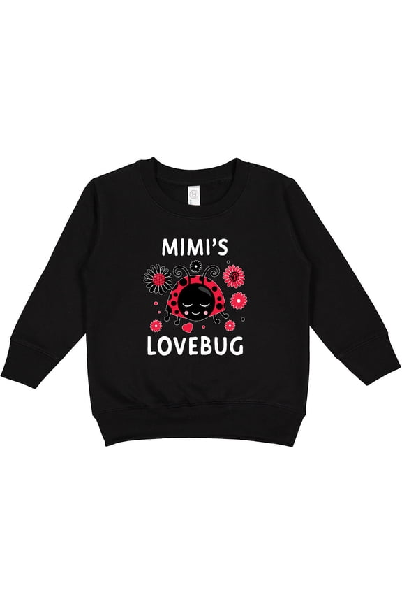 Valentine's Day Mimi's Lovebug Toddler Sweatshirt