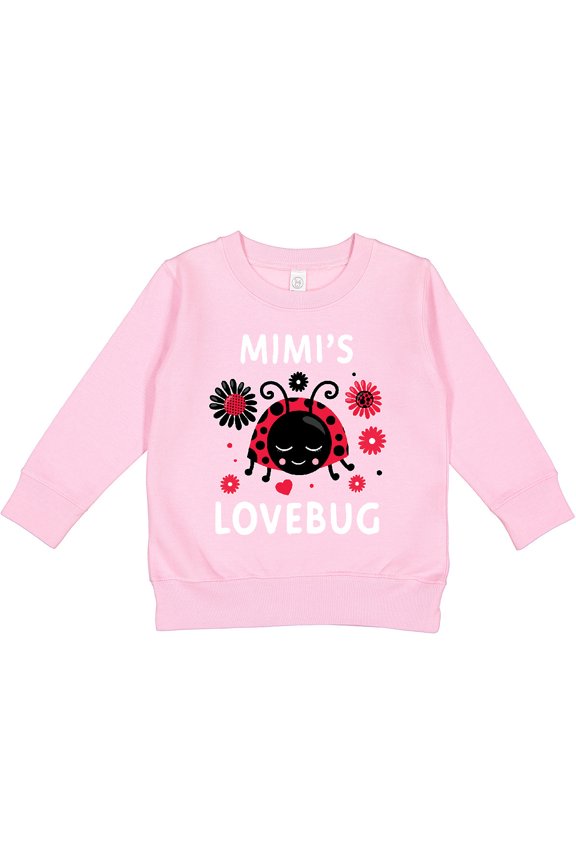 Valentine's Day Mimi's Lovebug Toddler Sweatshirt
