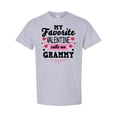 thumbnail image 1 of Inktastic Valentine's Day My Favorite Valentine Calls Me Grammy T-Shirt, 1 of 5