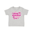thumbnail image 1 of Inktastic Valentine's Day My Great Grandma Loves Me Hearts and Lips Boys or Girls Baby T-Shirt, 1 of 5