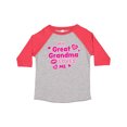 thumbnail image 1 of Inktastic Valentine's Day My Great Grandma Loves Me Hearts and Lips Boys or Girls Toddler T-Shirt, 1 of 5