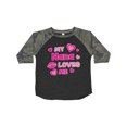 thumbnail image 1 of Inktastic Valentine's Day My Nana Loves Me Hearts and Lips Boys or Girls Toddler T-Shirt, 1 of 5