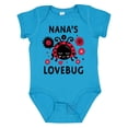 thumbnail image 1 of Inktastic Valentine's Day Nana's Lovebug Boys or Girls Baby Bodysuit, 1 of 5