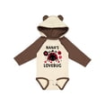 thumbnail image 1 of Inktastic Valentine's Day Nana's Lovebug Boys or Girls Long Sleeve Baby Bodysuit, 1 of 5