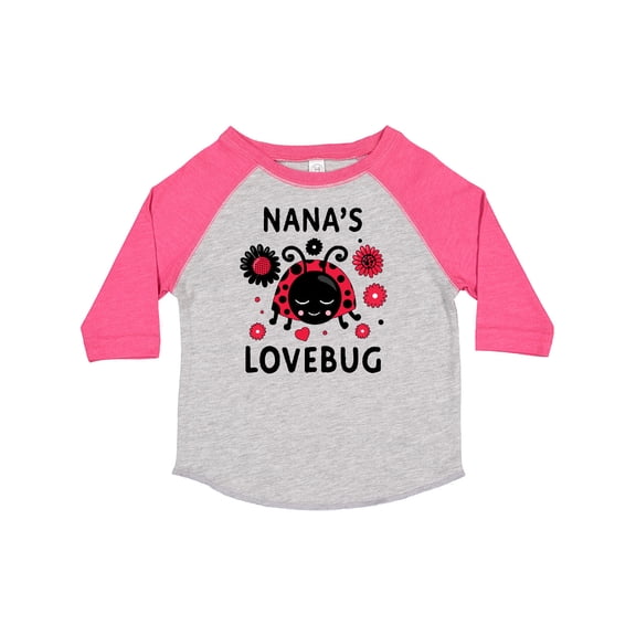 Inktastic Valentine's Day Nana's Lovebug Boys or Girls Toddler T-Shirt