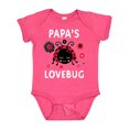 thumbnail image 1 of Inktastic Valentine's Day Papa's Lovebug Boys or Girls Baby Bodysuit, 1 of 5