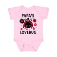 thumbnail image 1 of Inktastic Valentine's Day Papa's Lovebug Boys or Girls Baby Bodysuit, 1 of 5