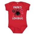 thumbnail image 1 of Inktastic Valentine's Day Papa's Lovebug Boys or Girls Baby Bodysuit, 1 of 5