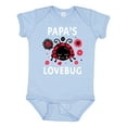 thumbnail image 1 of Inktastic Valentine's Day Papa's Lovebug Boys or Girls Baby Bodysuit, 1 of 5