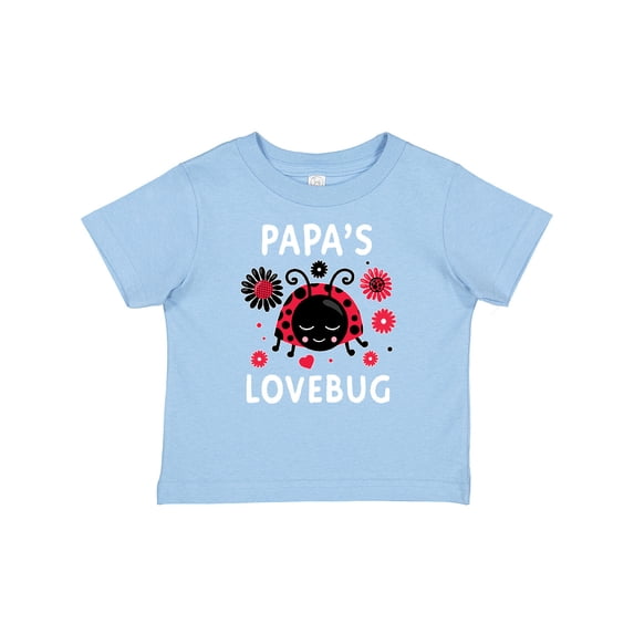 Inktastic Valentine's Day Papa's Lovebug Boys or Girls Baby T-Shirt