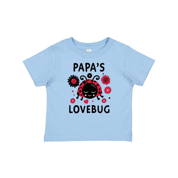 Inktastic Valentine's Day Papa's Lovebug Boys or Girls Baby T-Shirt