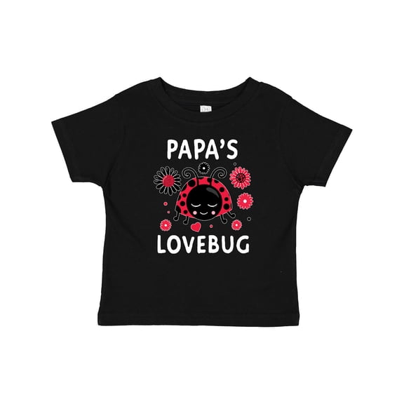 Inktastic Valentine's Day Papa's Lovebug Boys or Girls Baby T-Shirt