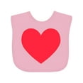 thumbnail image 1 of Inktastic Valentine's Day Red Heart Boys or Girls Baby Bib, 1 of 4