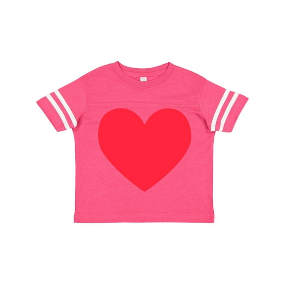 Inktastic Valentine's Day Red Heart Boys or Girls Toddler T-Shirt