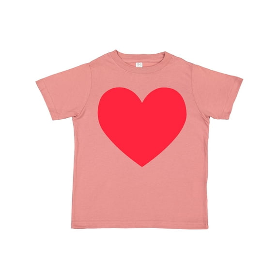 Inktastic Valentine's Day Red Heart Boys or Girls Toddler T-Shirt