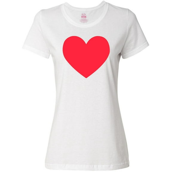 Inktastic Valentine's Day Red Heart Women's T-Shirt