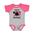 thumbnail image 1 of Inktastic Valentine's Day Titi's Lovebug Boys or Girls Baby Bodysuit, 1 of 5