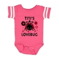 thumbnail image 1 of Inktastic Valentine's Day Titi's Lovebug Boys or Girls Baby Bodysuit, 1 of 5