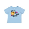 thumbnail image 1 of Inktastic Valentine's Day You Stole a Pizza of My Heart Boys or Girls Baby T-Shirt, 1 of 5
