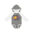 thumbnail image 1 of Inktastic Valentine's Day You Stole a Pizza of My Heart Boys or Girls Long Sleeve Baby Bodysuit, 1 of 5
