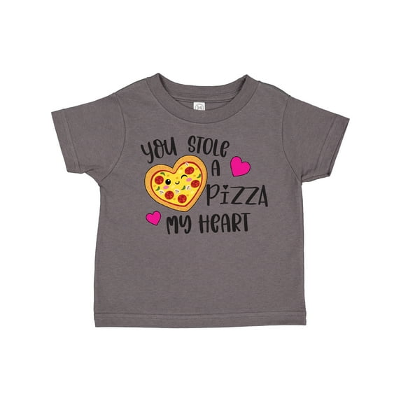 Inktastic Valentine's Day You Stole a Pizza of My Heart Boys or Girls Toddler T-Shirt