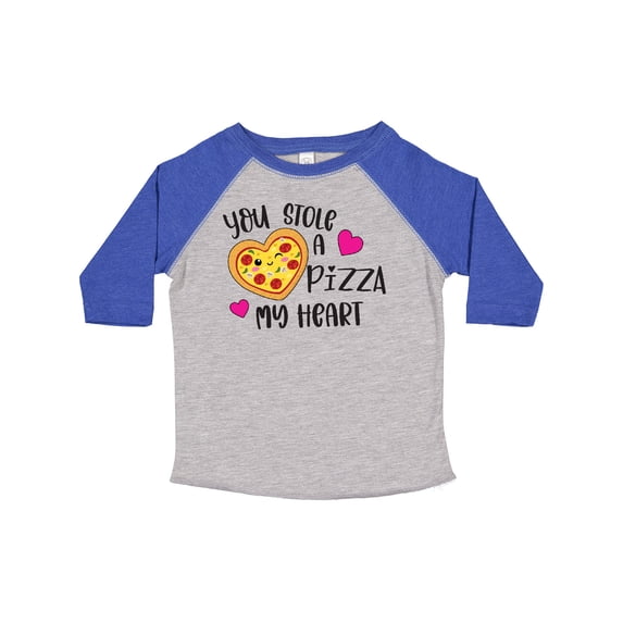 Inktastic Valentine's Day You Stole a Pizza of My Heart Boys or Girls Toddler T-Shirt