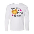 thumbnail image 1 of Inktastic Valentine's Day You Stole a Pizza of My Heart Long Sleeve Youth T-Shirt, 1 of 5