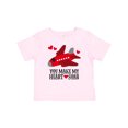thumbnail image 1 of Inktastic Valentines Day Airplane Hearts Boys or Girls Baby T-Shirt, 1 of 5