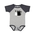 thumbnail image 1 of Inktastic Valentines Day Cat Couple Girls Baby Bodysuit, 1 of 5