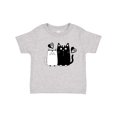 thumbnail image 1 of Inktastic Valentines Day Cat Couple Girls Toddler T-Shirt, 1 of 5
