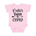 thumbnail image 1 of Inktastic Valentines Day Cuter Than Cupid Boys or Girls Baby Bodysuit, 1 of 5