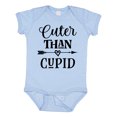 thumbnail image 1 of Inktastic Valentines Day Cuter Than Cupid Boys or Girls Baby Bodysuit, 1 of 5
