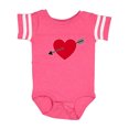 thumbnail image 1 of Inktastic Valentines Day Heart Arrow Boys or Girls Baby Bodysuit, 1 of 5