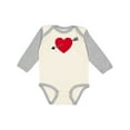 thumbnail image 1 of Inktastic Valentines Day Heart Arrow Boys or Girls Long Sleeve Baby Bodysuit, 1 of 5