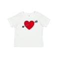 thumbnail image 1 of Inktastic Valentines Day Heart Arrow Boys or Girls Toddler T-Shirt, 1 of 5